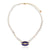 INSPIRE PEARL NECKLACE LAPIS