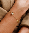 Georgini ADAGIO Crescent Nine-2-Five Pearl Bracelet