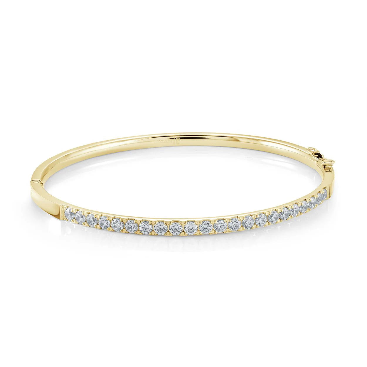 Veloria Stainless Steel CZ Bangle