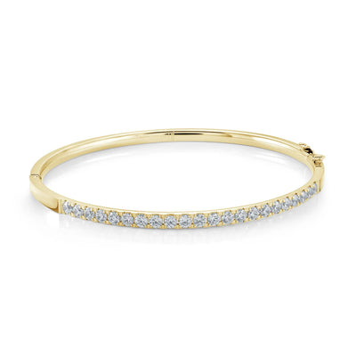 Veloria Stainless Steel CZ Bangle