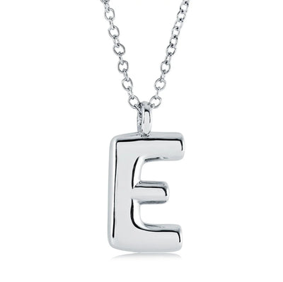 Bubble Initial Necklace