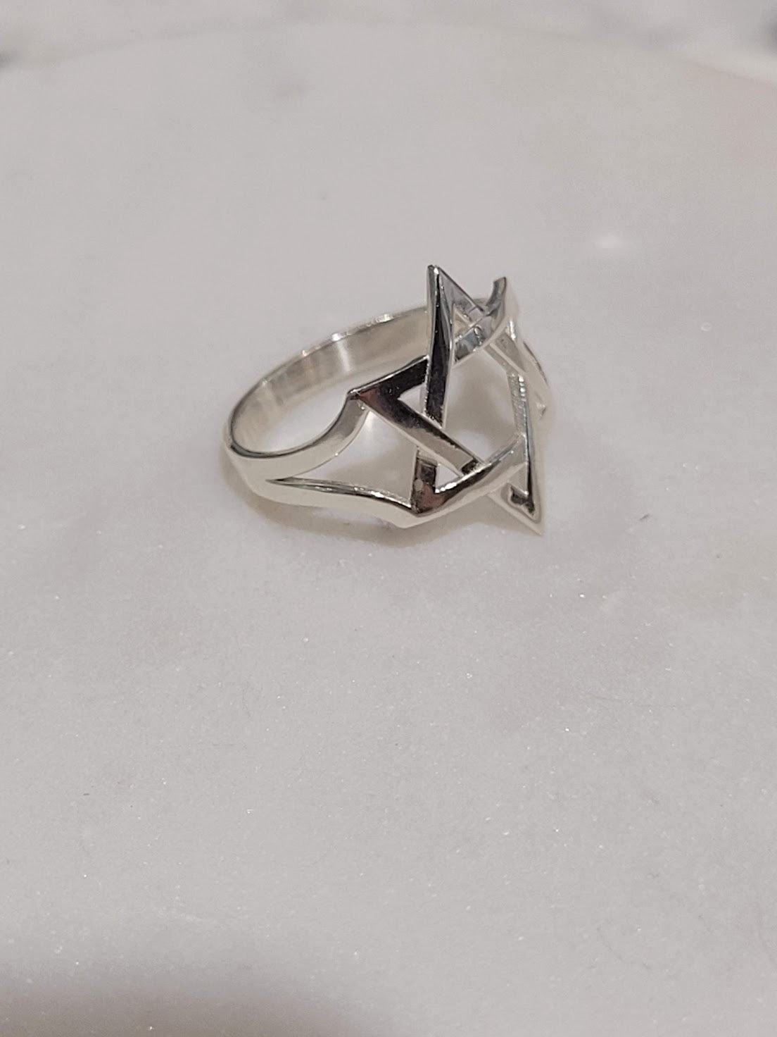 Stand with Me Star of David Ring