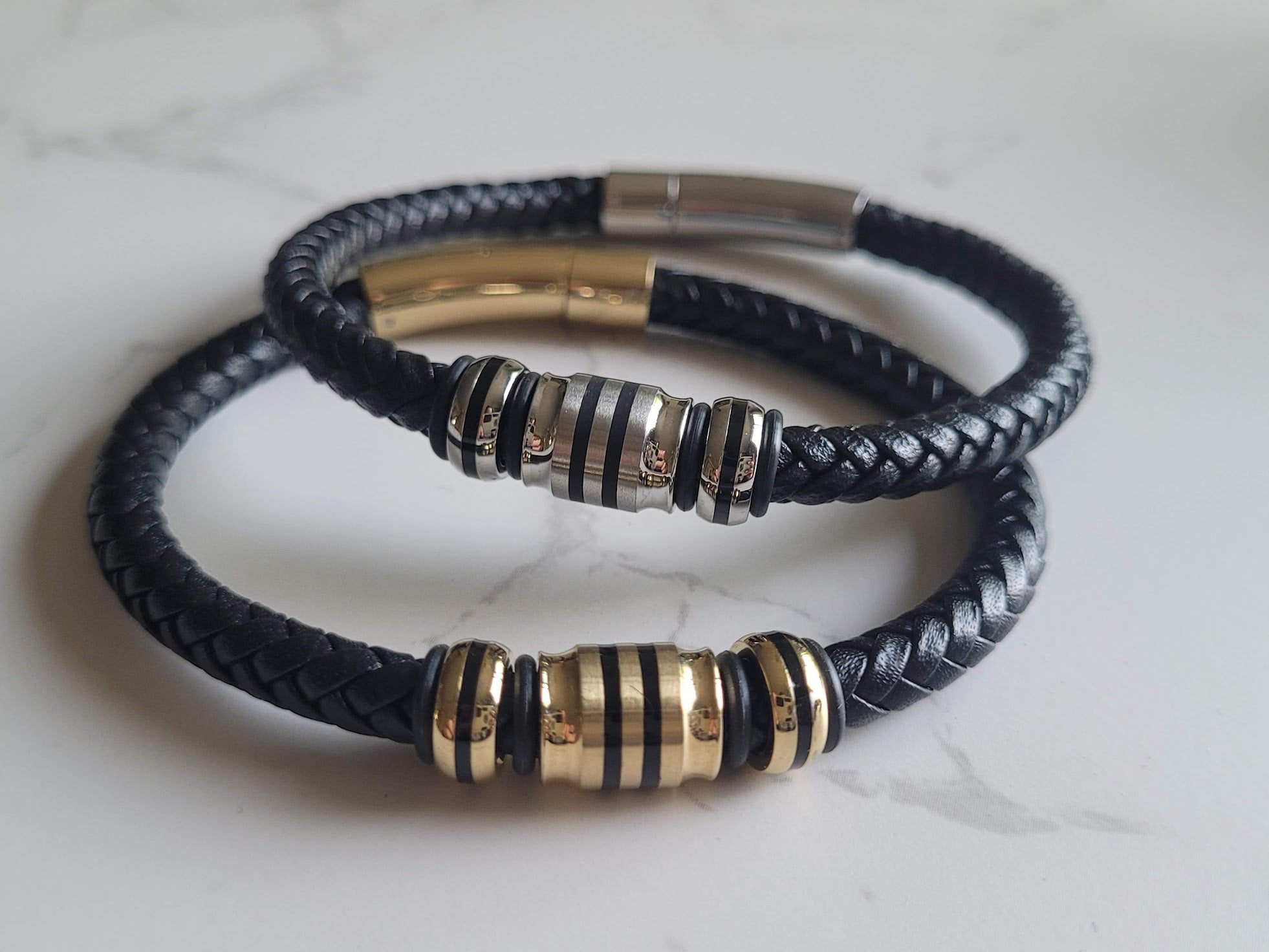 Italgem GT Leather Bracelet