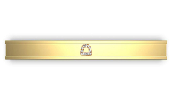 PERSONALIZED SKINNY CHARM BANGLE ™