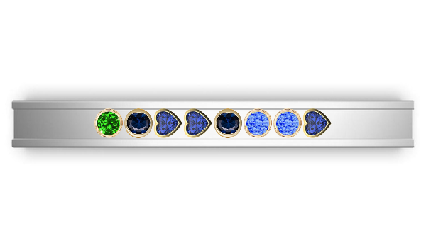 PERSONALIZED SKINNY CHARM BANGLE ™