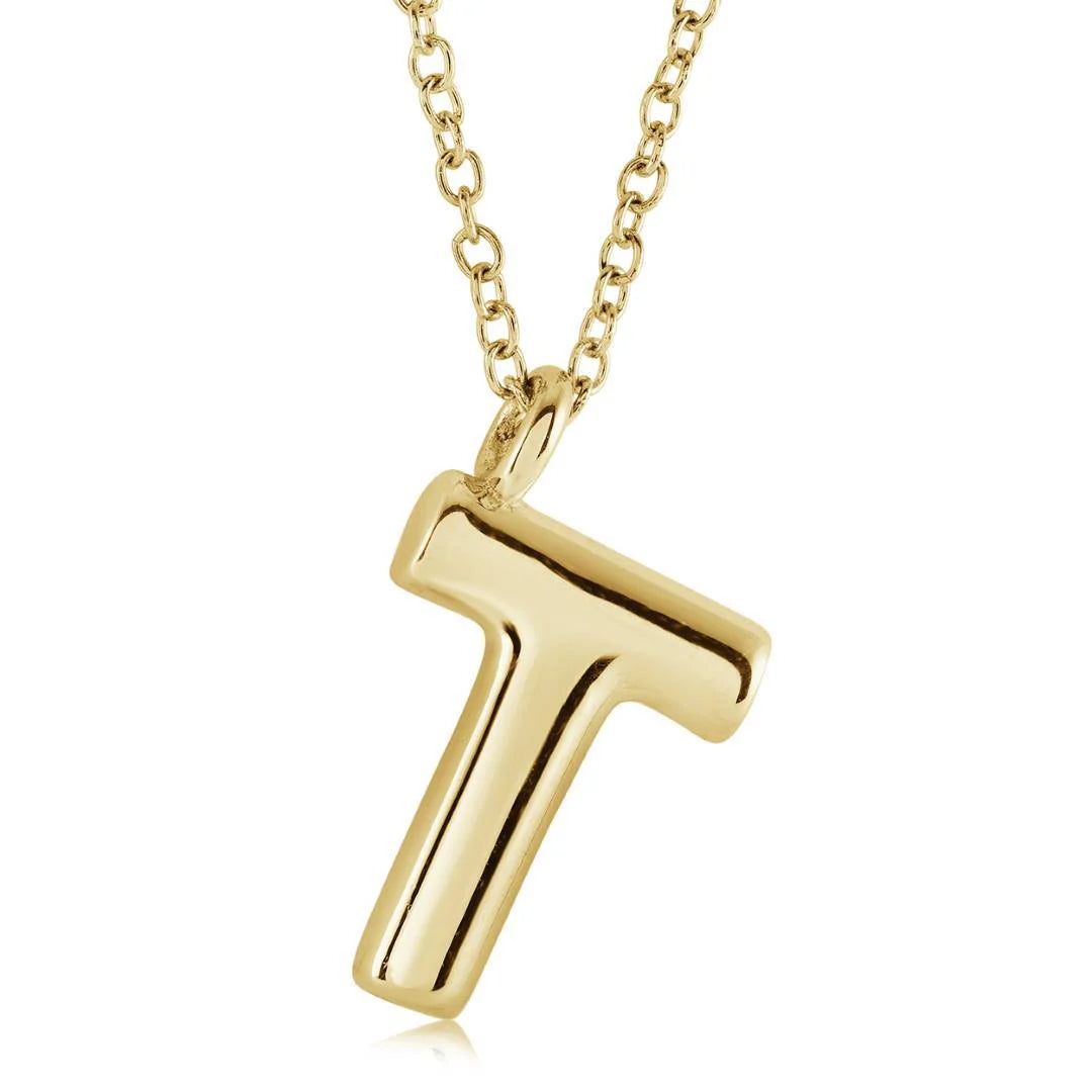 Veloria Bubble Initial Necklace