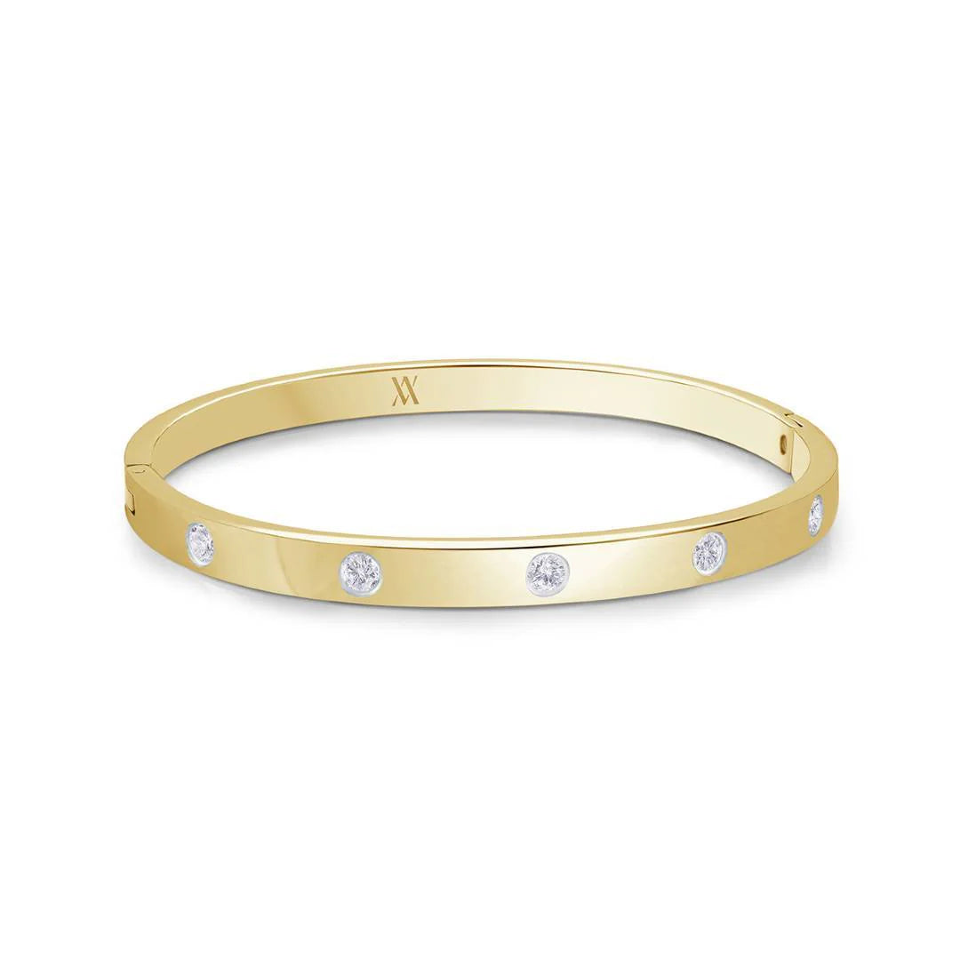 Veloria Multi station 5mm CZ Bangle