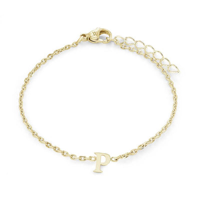 Veloria Stainless Steel  Initial Bracelet