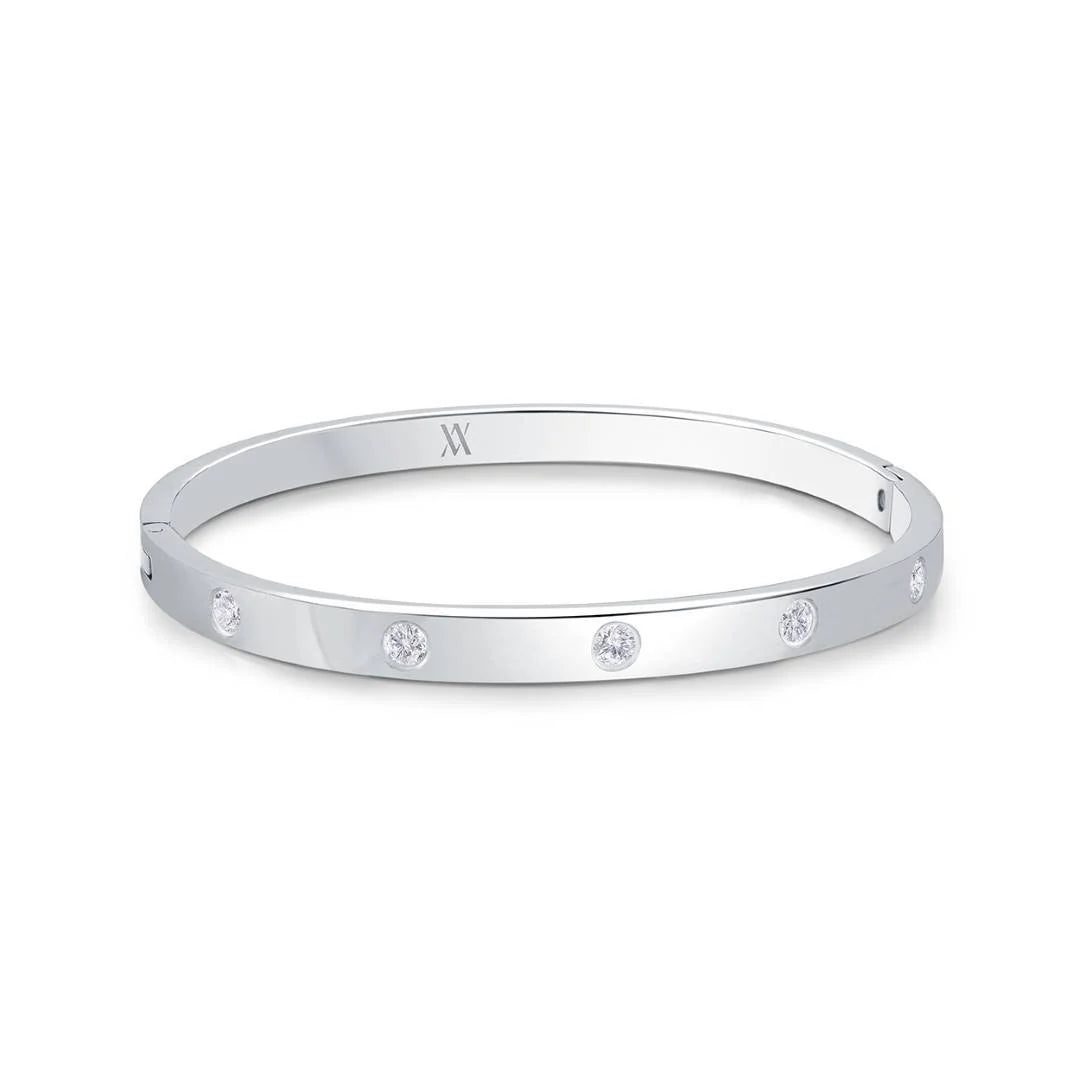 Veloria Multi station 5mm CZ Bangle