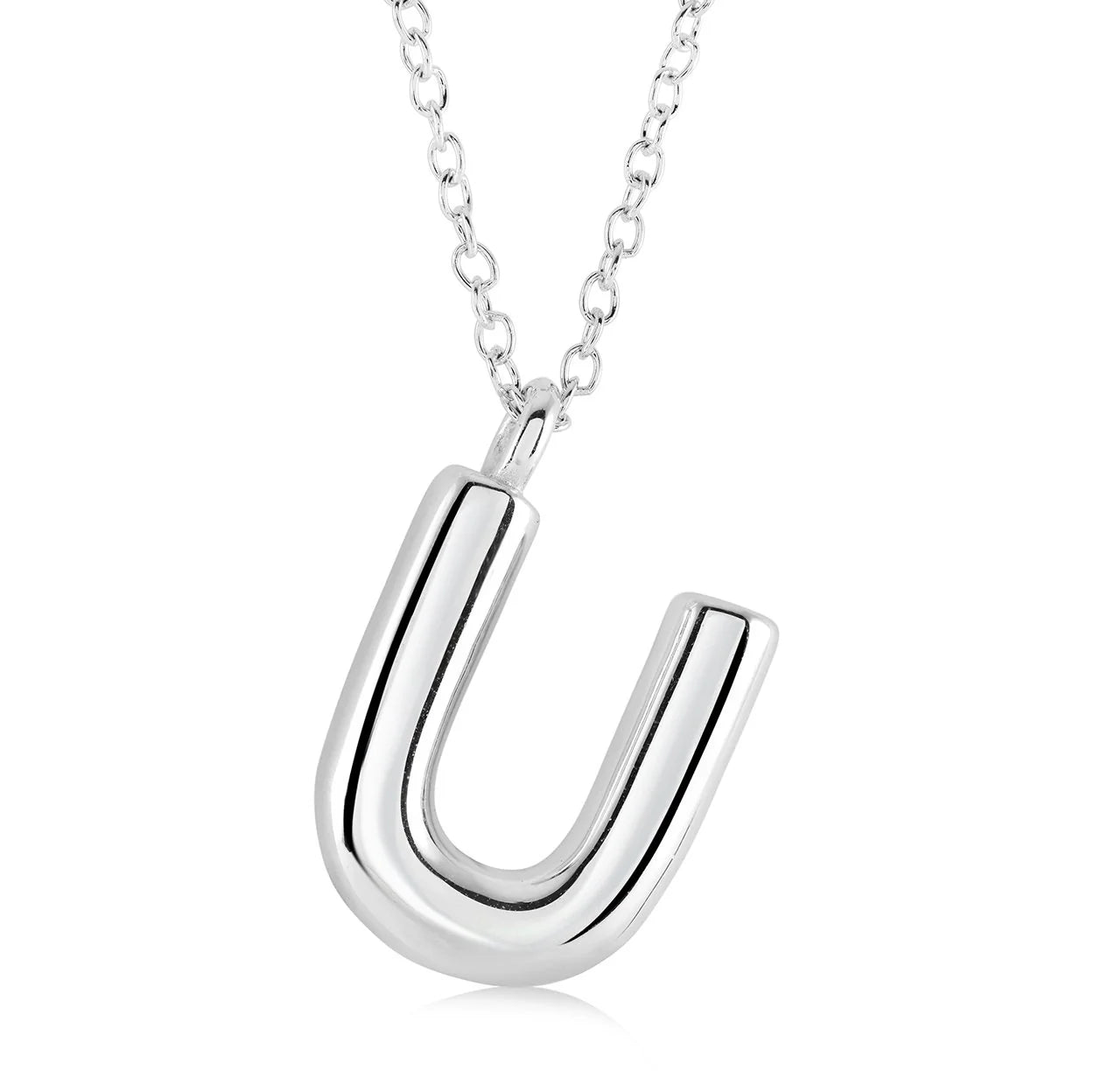 Veloria Bubble Initial Necklace