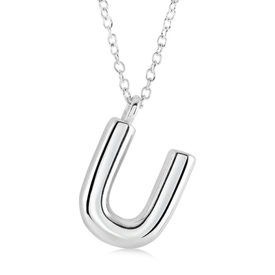 Veloria Bubble Initial Necklace