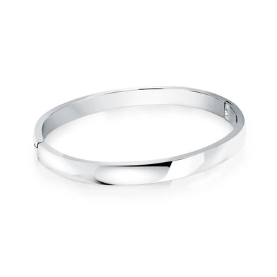 Veloria Stainless Steel 6mm Curved Bangle