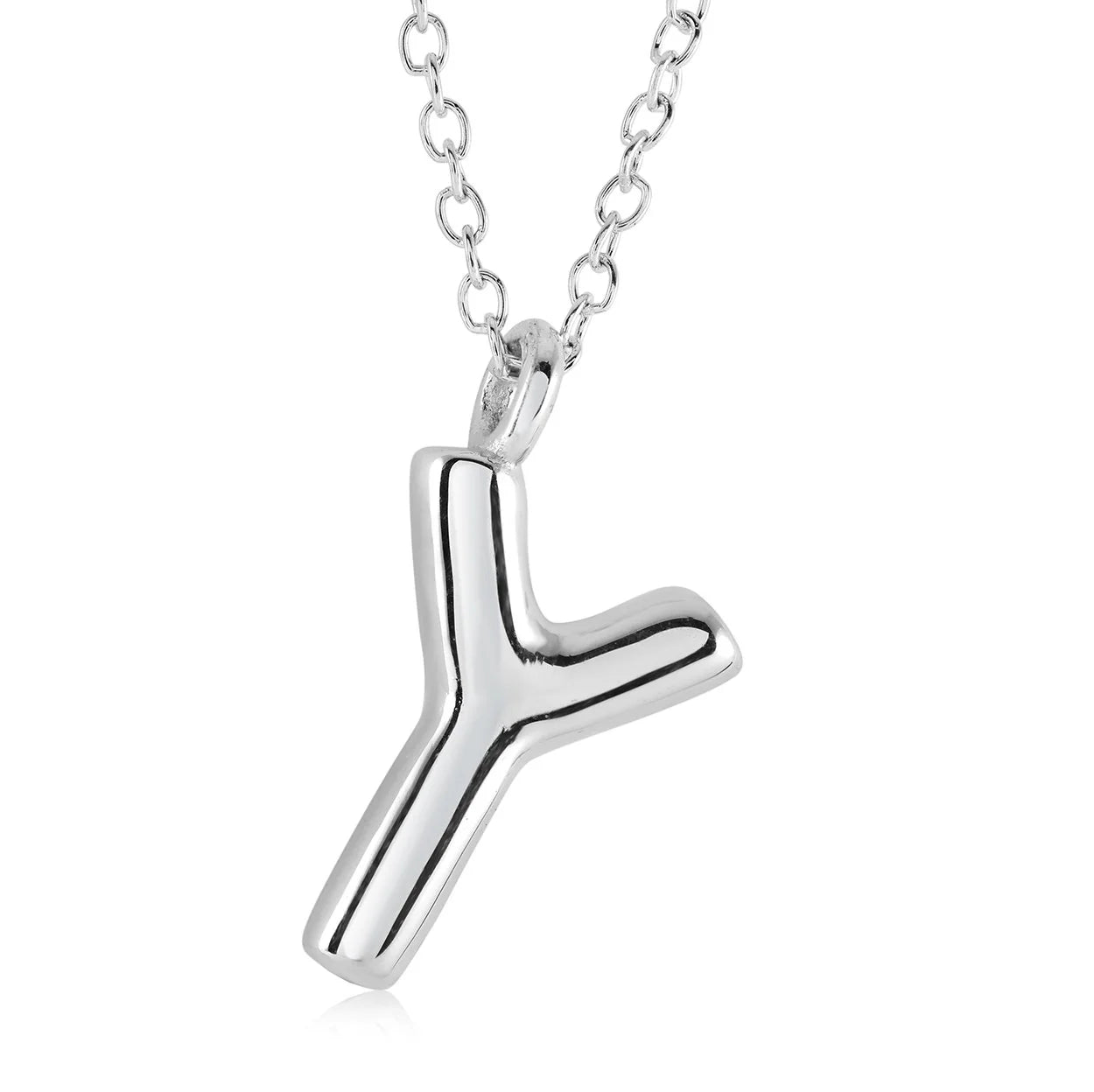 Veloria Bubble Initial Necklace