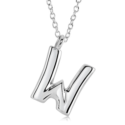 Veloria Bubble Initial Necklace
