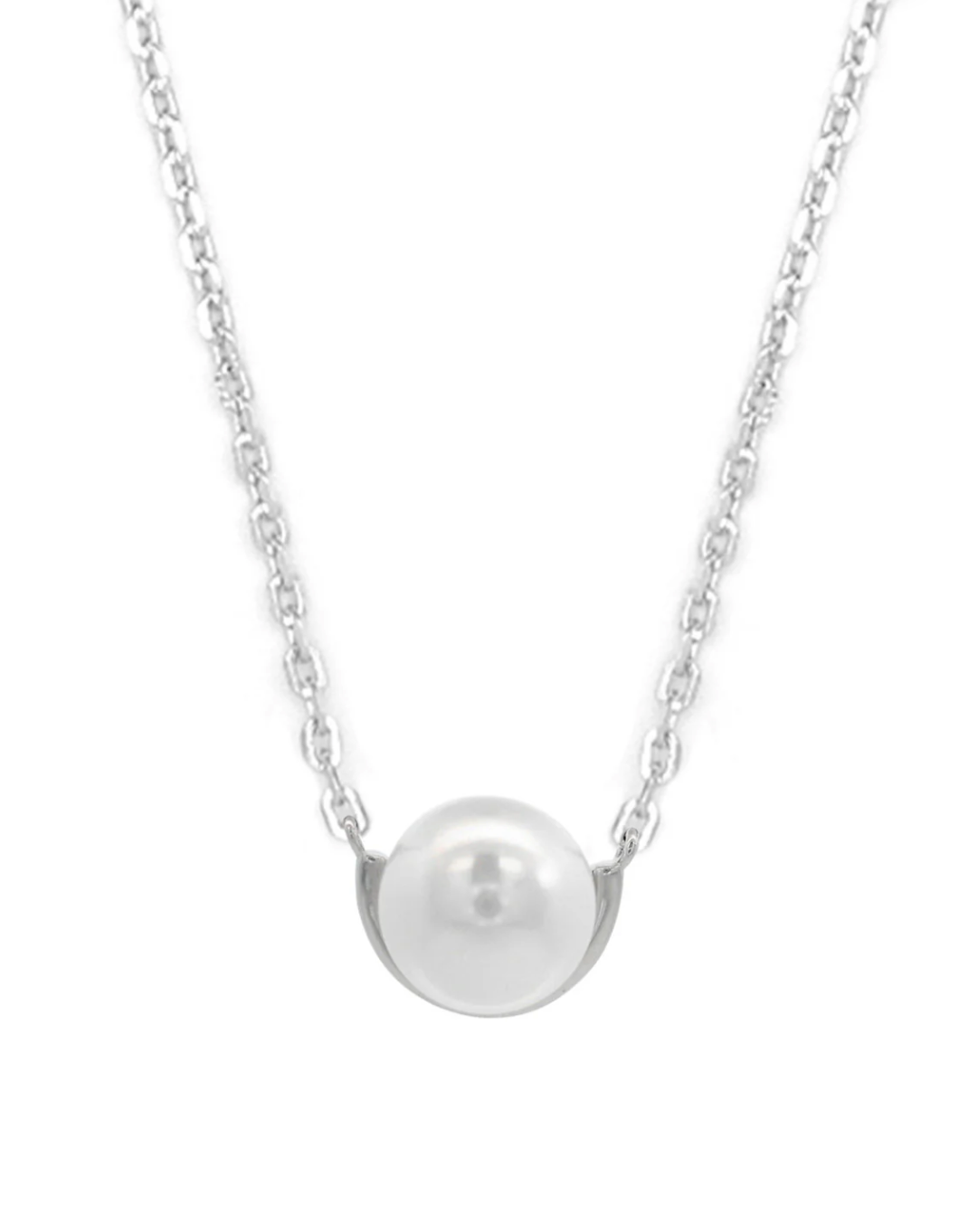 Georgini ADAGIO Crescent Nine-2-Five Pearl Necklace