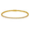 MILESTONE 2MM TENNIS BRACELET IN GOLD