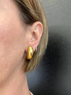 Chunky Moondrop Stud Earrings