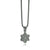 Italgem Matte Polish Star of David Necklace