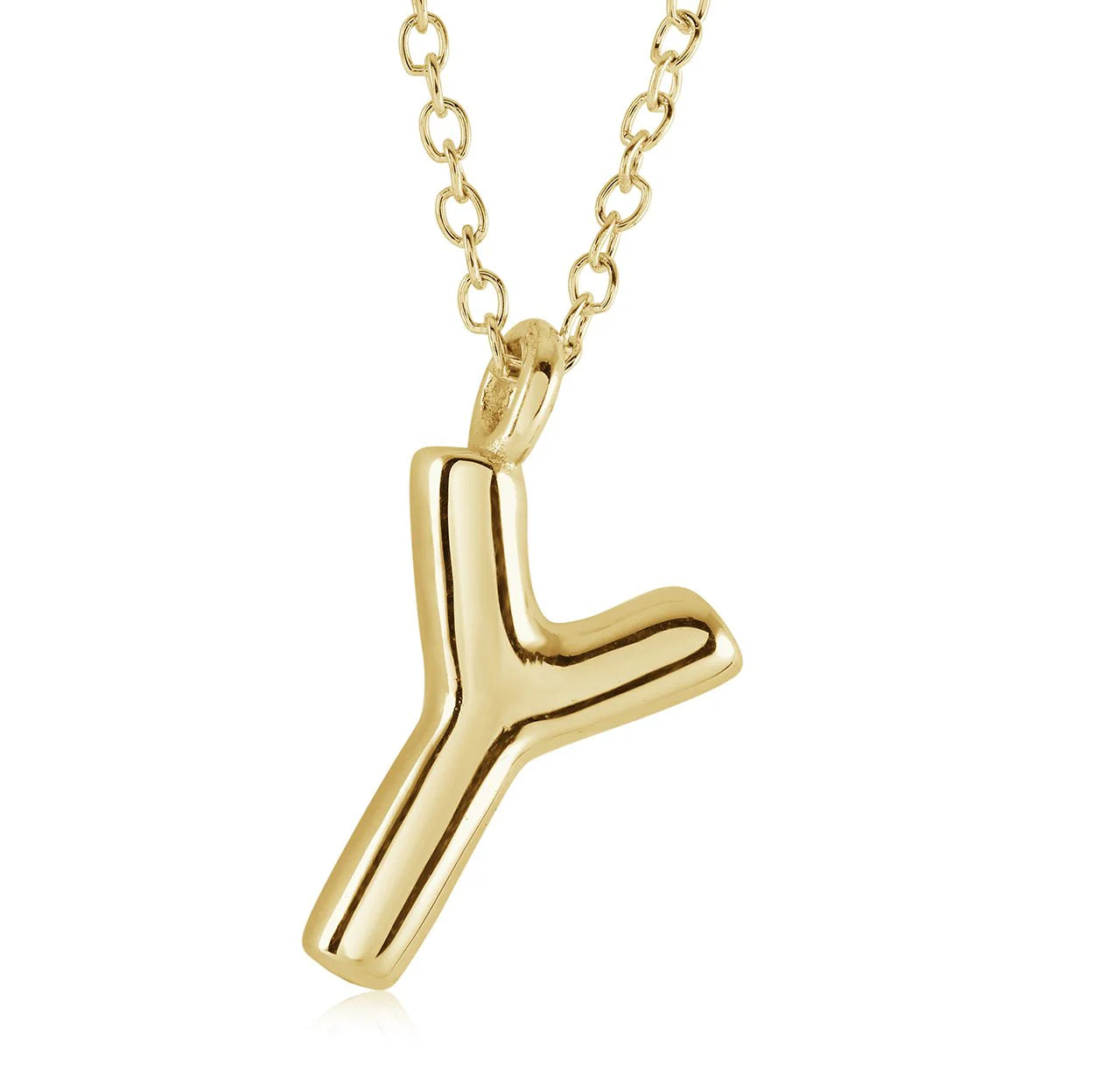 Veloria Bubble Initial Necklace