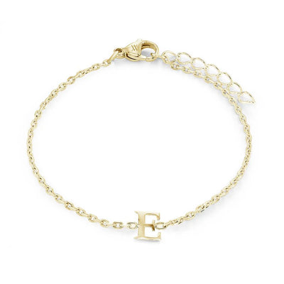 Veloria Stainless Steel  Initial Bracelet