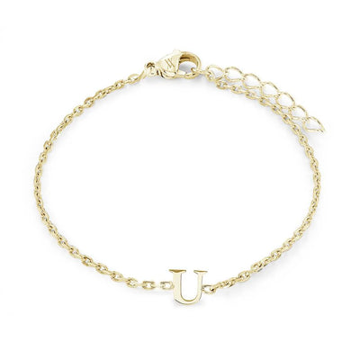 Veloria Stainless Steel  Initial Bracelet