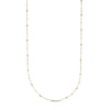 10kt gold Enamel Bead Necklace