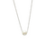 10kt gold 18" Floating Pearl necklace