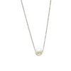 10kt gold 16" Floating Pearl necklace