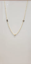 Triple Initial Necklace