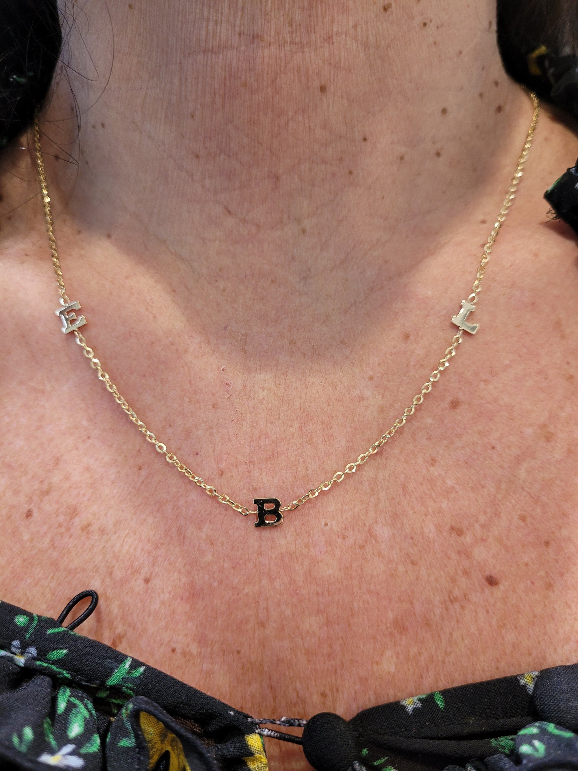 Large Triple Diamond Initial Heart Pendant – Nicole Rose Fine Jewelry