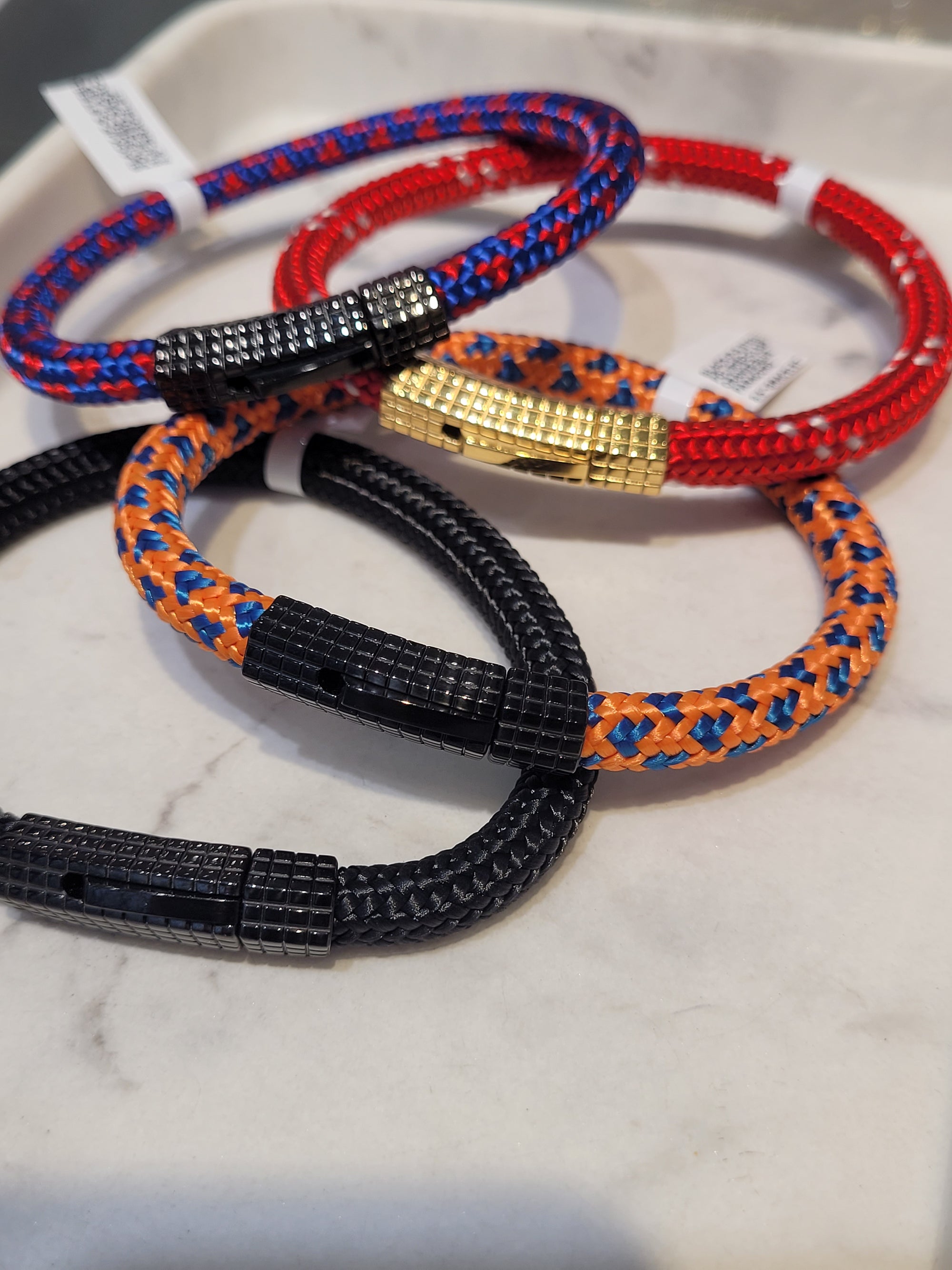 Italgem All Black Paracord Bracelet