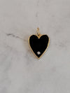 Big Enamel Heart Charm