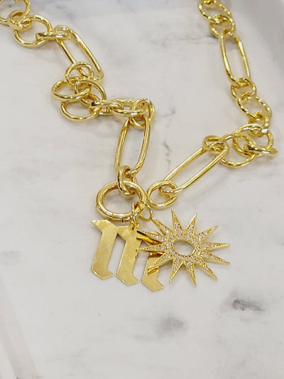 Glorious Goddess Sun Charm