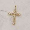 Sparkle Cross Charm