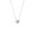 10kt Gold Heart Shape Infinity Necklace