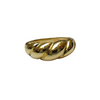 10kt Yellow Gold Croissant Ring