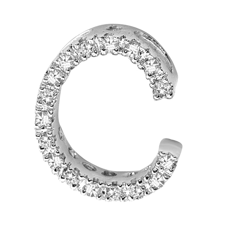 14kt Diamond Block Initials