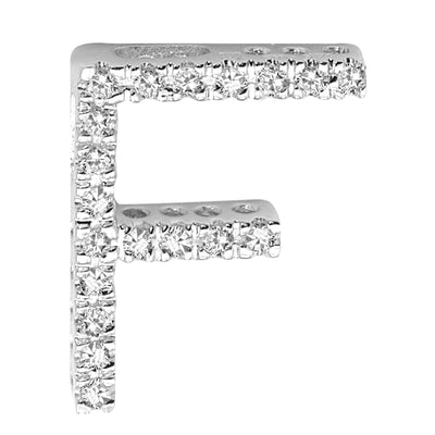 14kt Diamond Block Initials