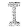 14kt Diamond Block Initials