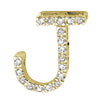 14kt Diamond Block Initials