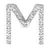 14kt Diamond Block Initials