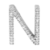 14kt Diamond Block Initials