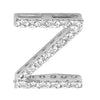 14kt Diamond Block Initials