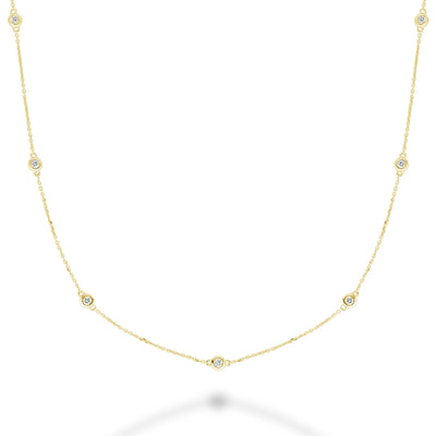 Miss Mimi Classic Diamonds by the Yard Necklace