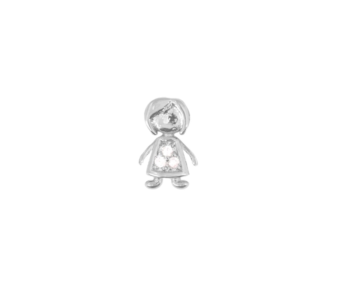 SKINNY GIRL CHARM (WHITE)