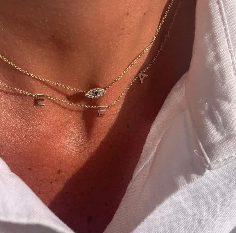 Miss Mimi Evil Eye Necklace