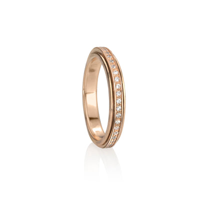 LUNAR Meditation Ring - Rose Gold/ Yellow Gold