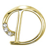 14kt Mini Diamond Initials