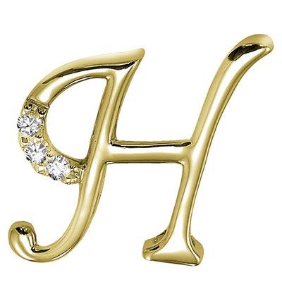 14kt Mini Diamond Initials