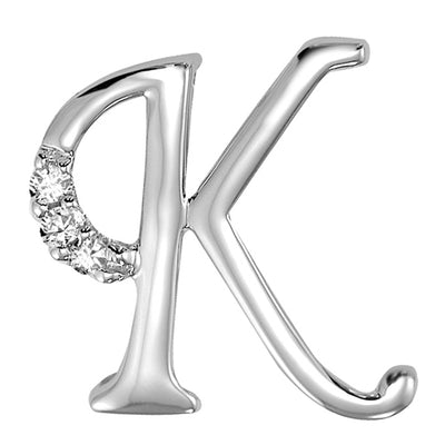 14kt Mini Diamond Initials